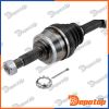 Demi-Arbre de Transmission MTM droite pour NISSAN | NPW-NS-157, 39100AW312